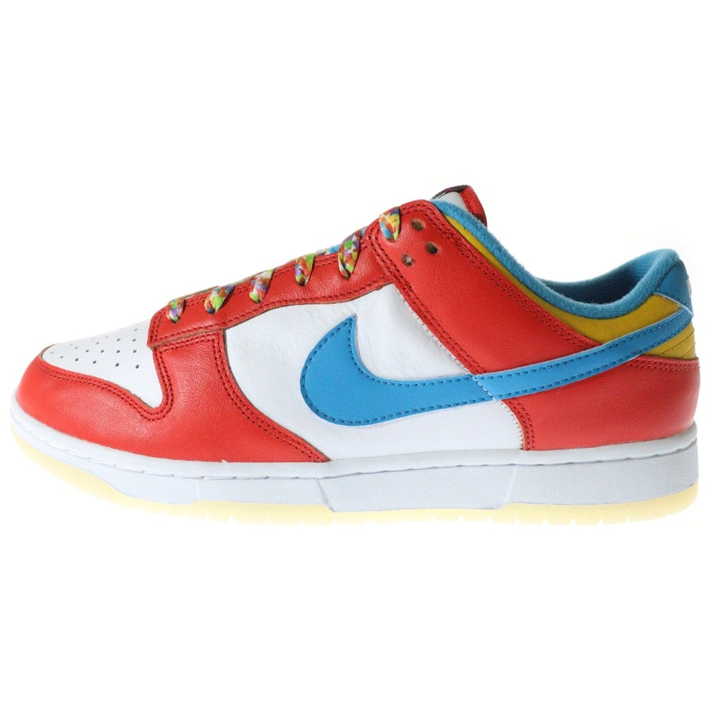 NIKE(ナイキ) ×FRUITY PEBBLES DUNK LOW QS LEBRON フルーティーペブルス ダンク レブロンジェームズ ローカットスニーカー マルチ US9/27cm DH8009-600