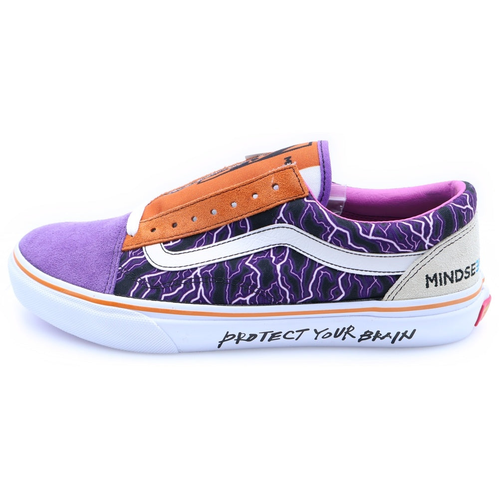 VANS(ヴァンズ) ×MINDSEEKER OLDSKOOL マインドシーカー オールドスクール ローカットスニーカー パープル US9/27cm V36MINDSEEKER