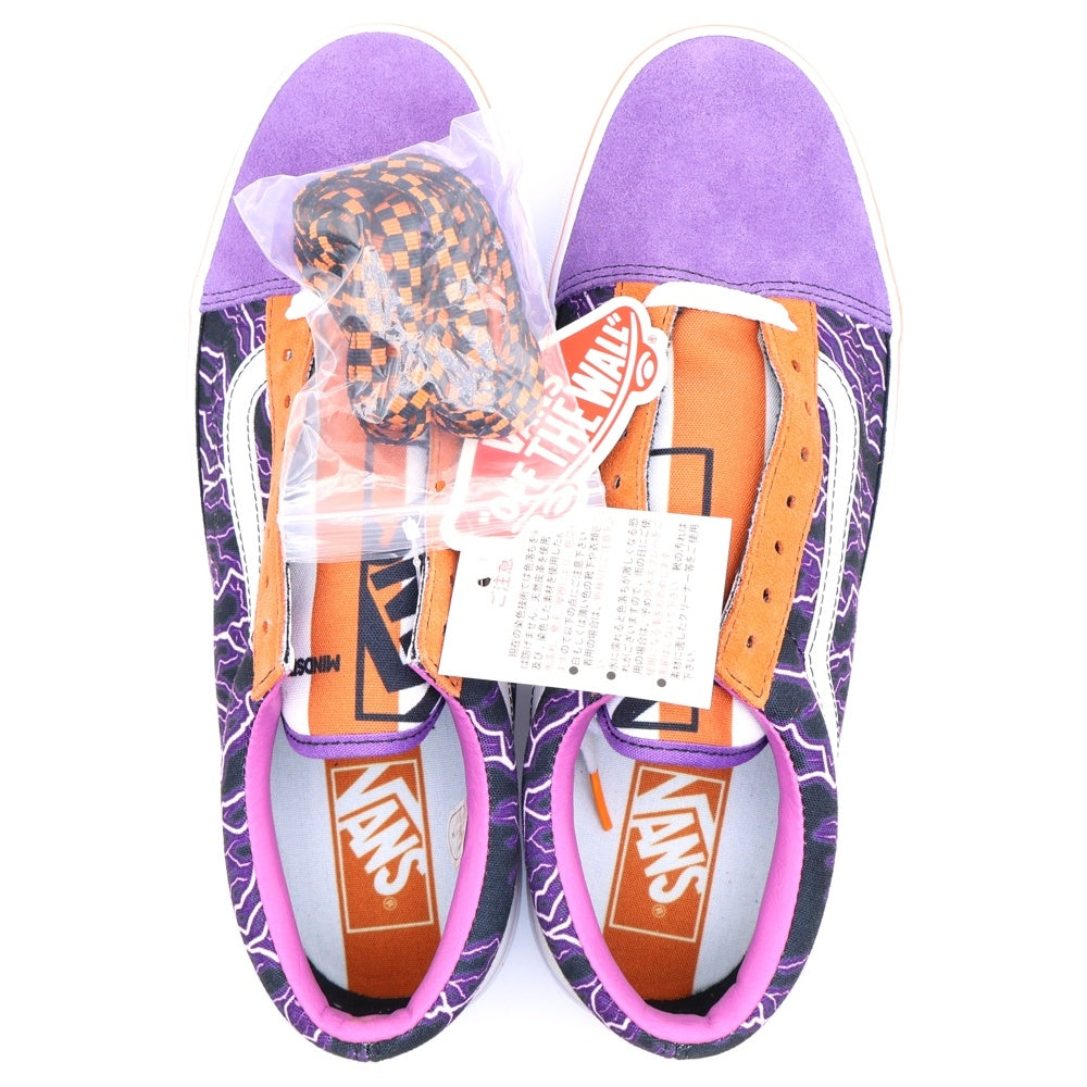 VANS(ヴァンズ) ×MINDSEEKER OLDSKOOL マインドシーカー オールドスクール ローカットスニーカー パープル US9/27cm V36MINDSEEKER