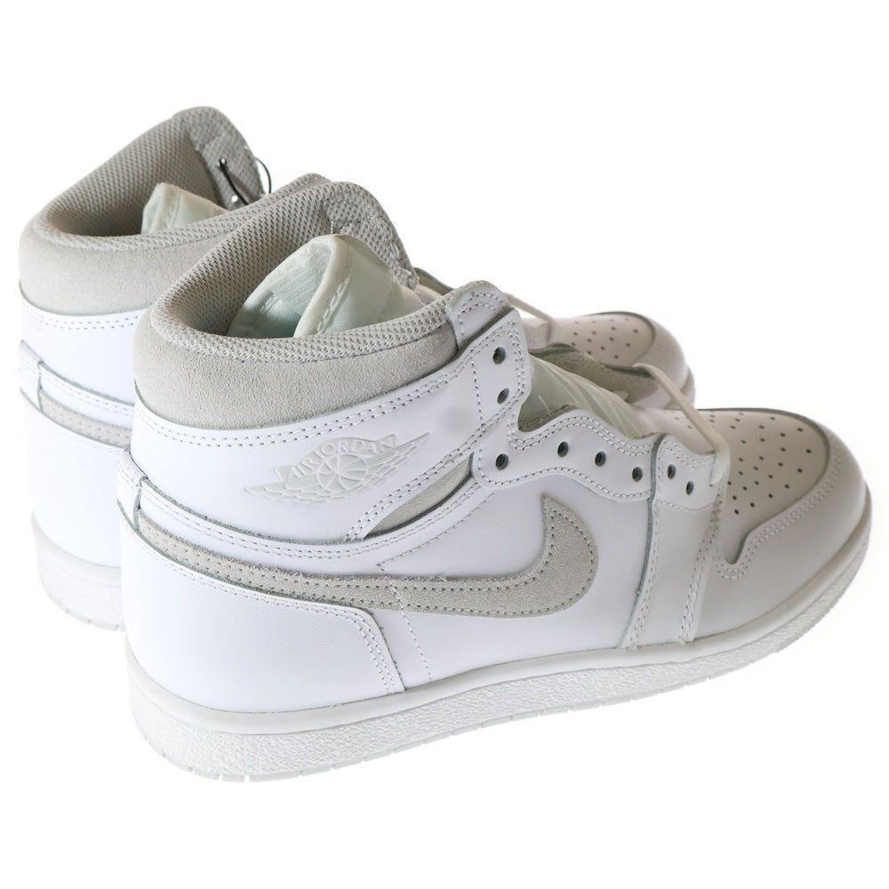 NIKE(ナイキ) AIR JORDAN 1 HIGH 85 NEUTRAL GREY エアジョーダン1 85 ニュートラルグレー ハイカットスニーカー グレー US9/27cm BQ4422-100