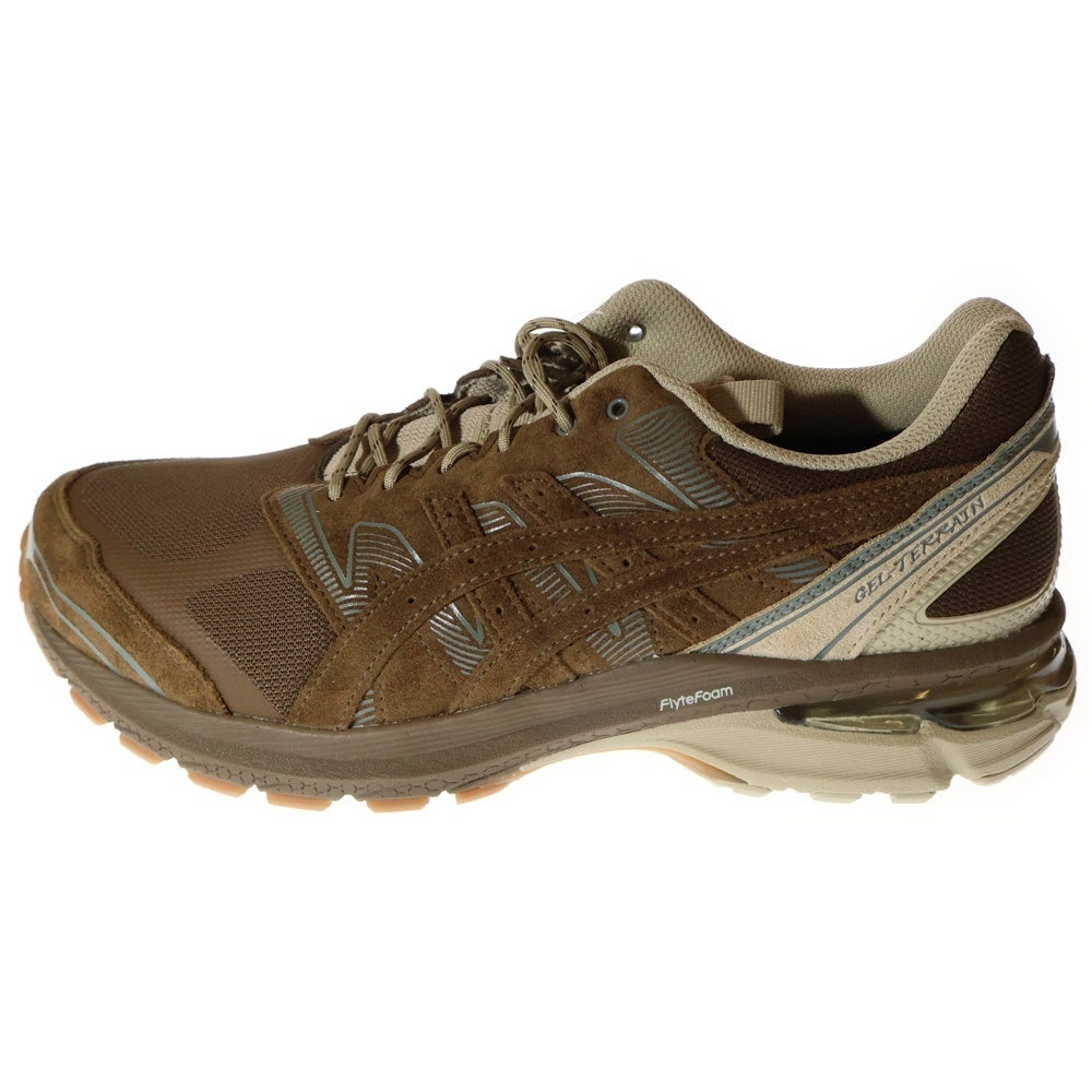 ASICS(アシックス) 24AW ×nonnative GEL-TERRAIN GTX ノンネイティブ ゲルテレイン ゴアテックス ローカットスニーカー ブラウン US9.5/27.5cm 1203A584-200