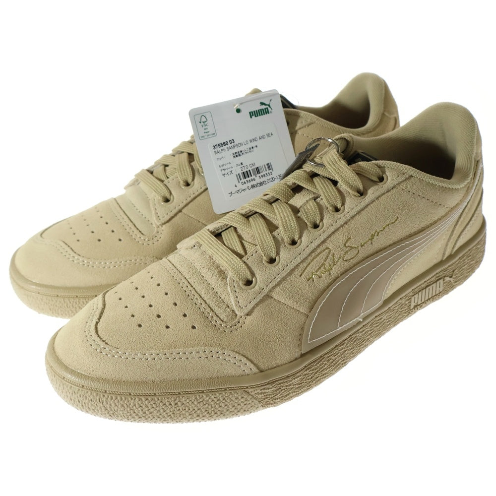 PUMA(プーマ) × WIND AND SEA RALPH SAMPSON LOW ウィンダンシー ラルフサンプソン ローカットスニーカー ベージュ US9/27cm 375580‐03