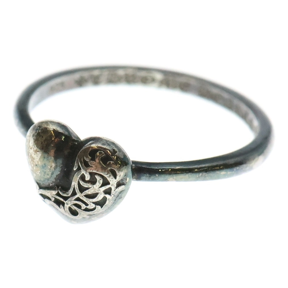 CHROME HEARTS(クロムハーツ) BUBBLGM HEART バブルガム ハート リング シルバー