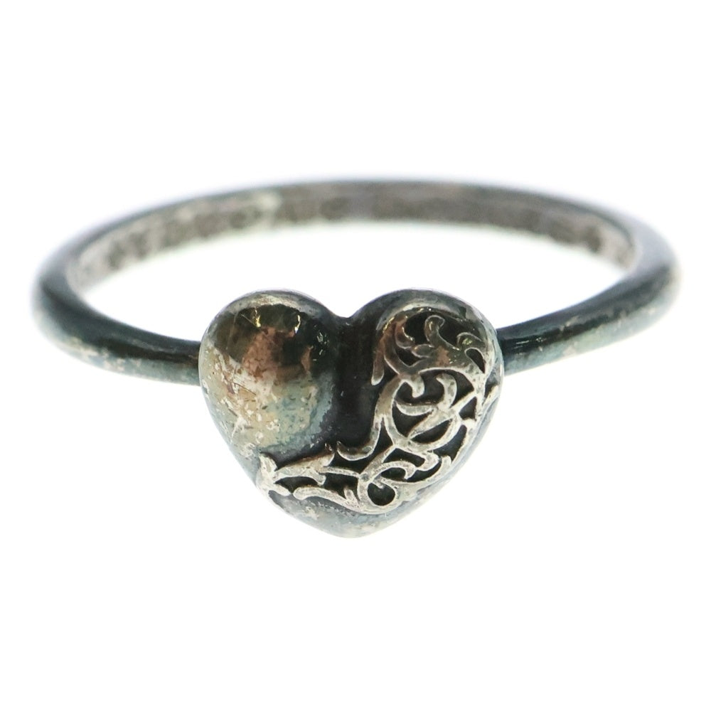 CHROME HEARTS(クロムハーツ) BUBBLGM HEART バブルガム ハート リング シルバー