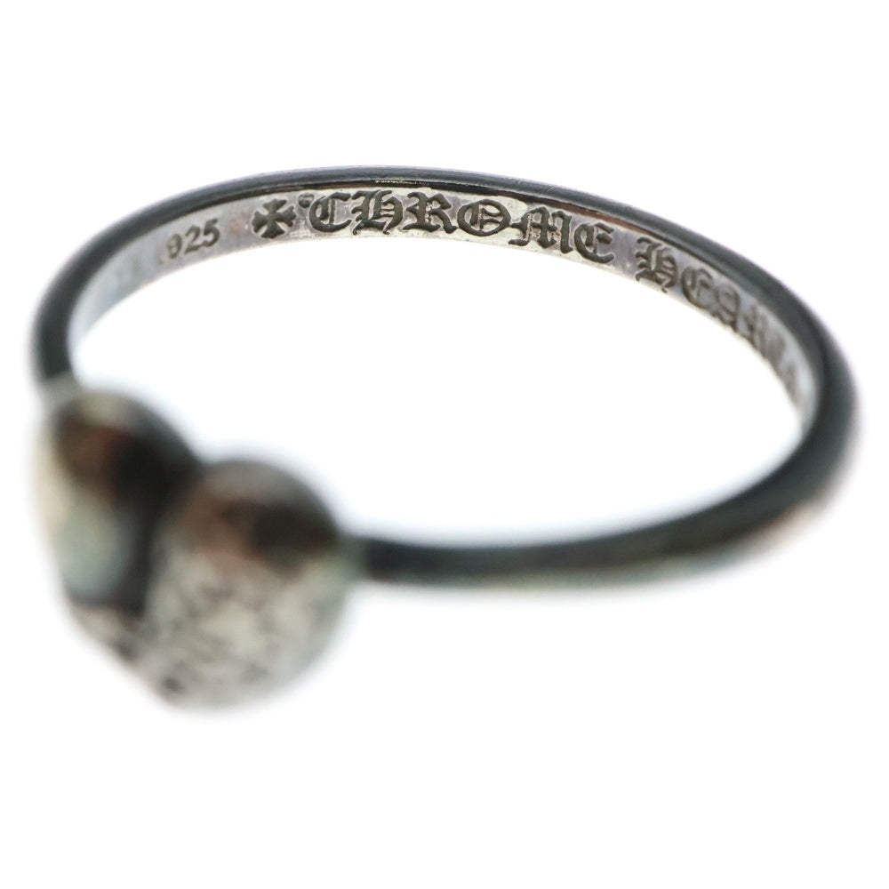 CHROME HEARTS(クロムハーツ) BUBBLGM HEART バブルガム ハート リング シルバー