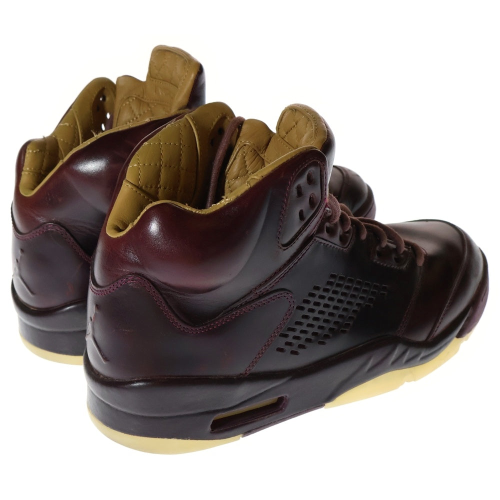 NIKE(ナイキ) AIR JORDAN 5 RETRO PREM エアジョーダン5 レトロ プレミアム ハイカットスニーカー ワイン ボルドー US9/27cm 881432-612