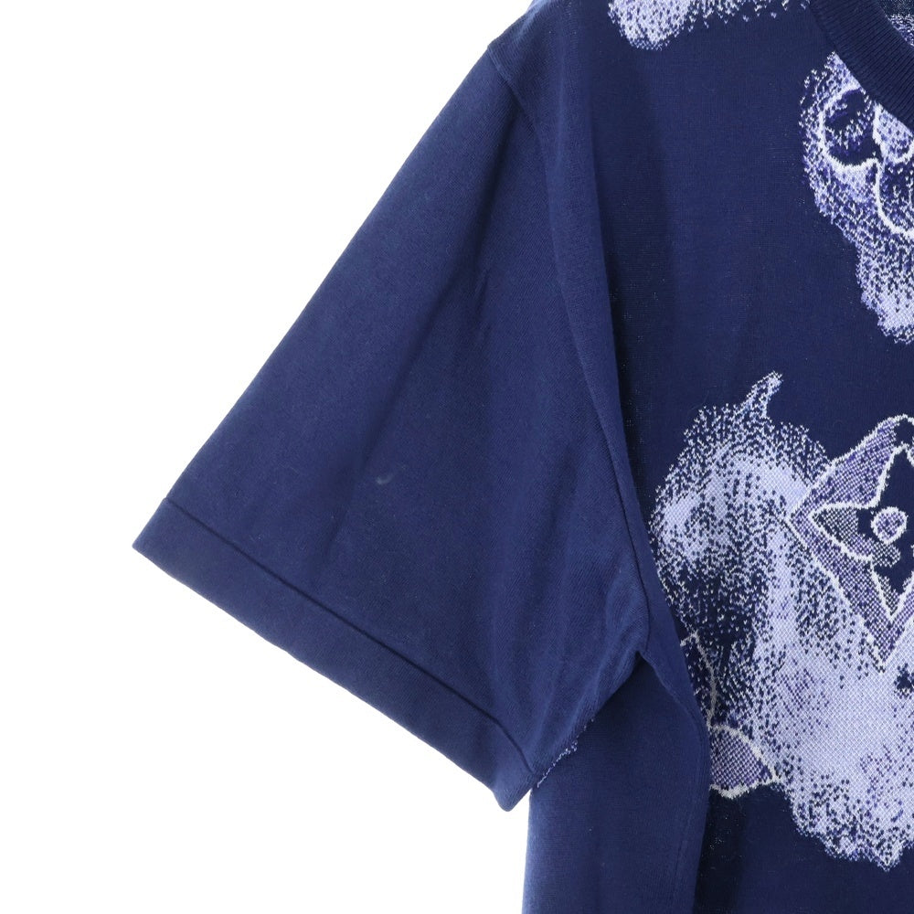 LOUIS VUITTON(ルイヴィトン) 21SS Water Color Tee ウォーターカラー モノグラム 半袖Tシャツ カットソー ネイビー RM211V ZLW HLN01W