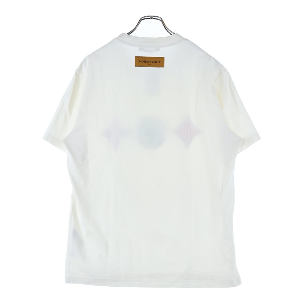 LOUIS VUITTON(ルイヴィトン) 20AW マルチカラーモノグラム クルーネック半袖Tシャツ ホワイト RM202M NPG HJY01W