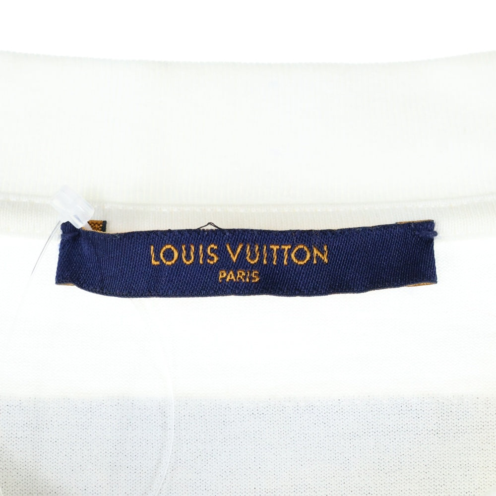 LOUIS VUITTON(ルイヴィトン) 20AW マルチカラーモノグラム クルーネック半袖Tシャツ ホワイト RM202M NPG HJY01W