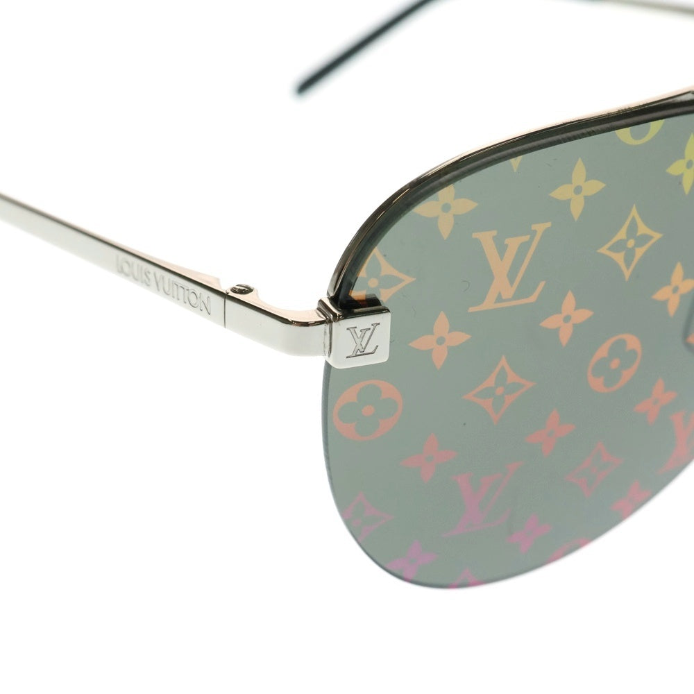 LOUIS VUITTON(ルイヴィトン) クロックワイズ モノグラム サングラス メガネ ブラック Z1595E