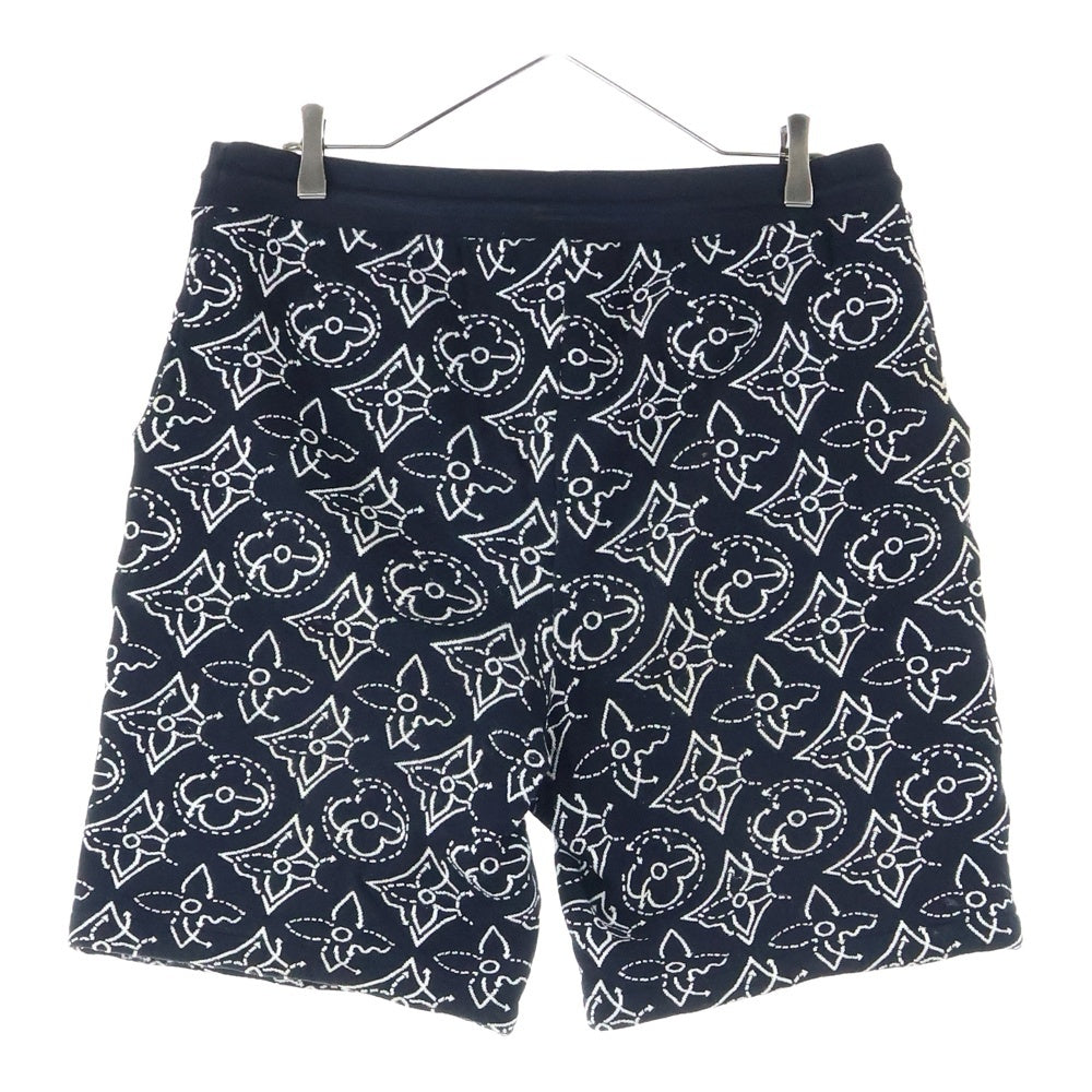 LOUIS VUITTON(ルイヴィトン) 21AW×NBA フラワーキルテッドショートパンツ ブラック RM212M DM0 HLY19W