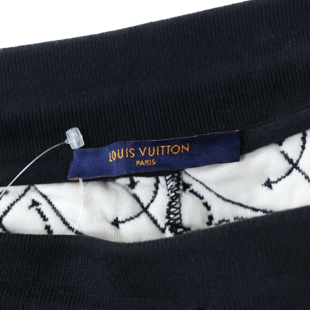 LOUIS VUITTON(ルイヴィトン) 21AW×NBA フラワーキルテッドショートパンツ ブラック RM212M DM0 HLY19W