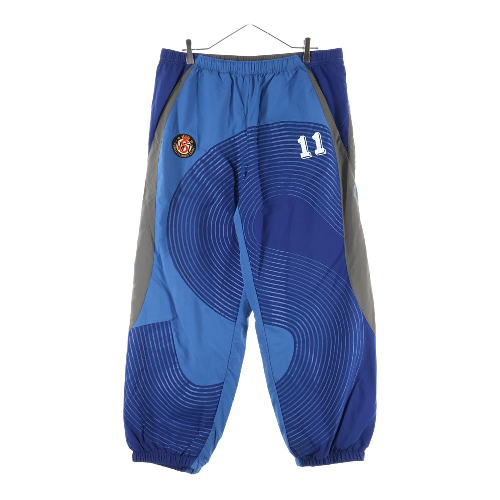SUPREME(シュプリーム) 24AW S Logo Track Pants Sロゴトラックパンツ ナイロン ロングパンツ ブルー