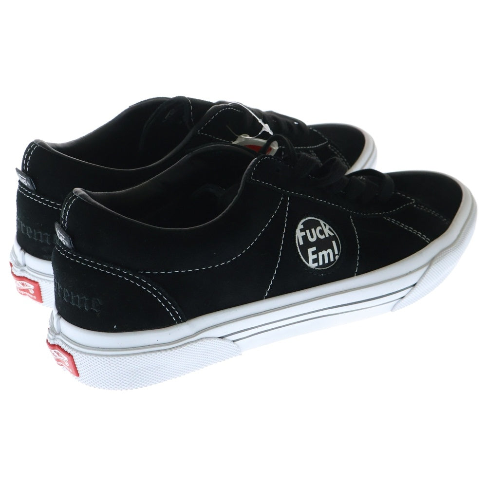 VANS(ヴァンズ) 24SS ×SUPREME SKATE SID S シュプリーム スケート ローカットスニーカー ブラック US9.5/27.5cm VN000MQ8CJK