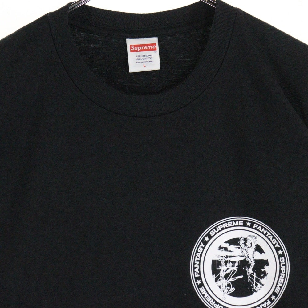 SUPREME(シュプリーム) 25AW DEVOTION TEE ディヴォーション プリント クルーネック半袖Tシャツ ブラック