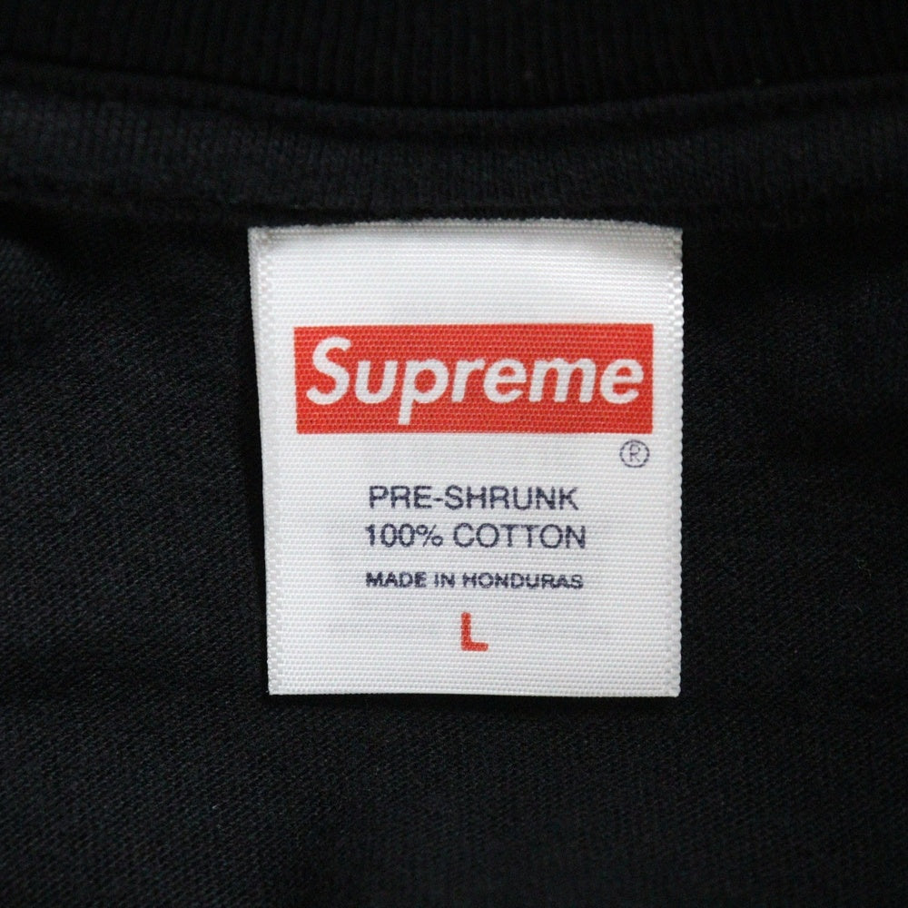 SUPREME(シュプリーム) 25AW DEVOTION TEE ディヴォーション プリント クルーネック半袖Tシャツ ブラック