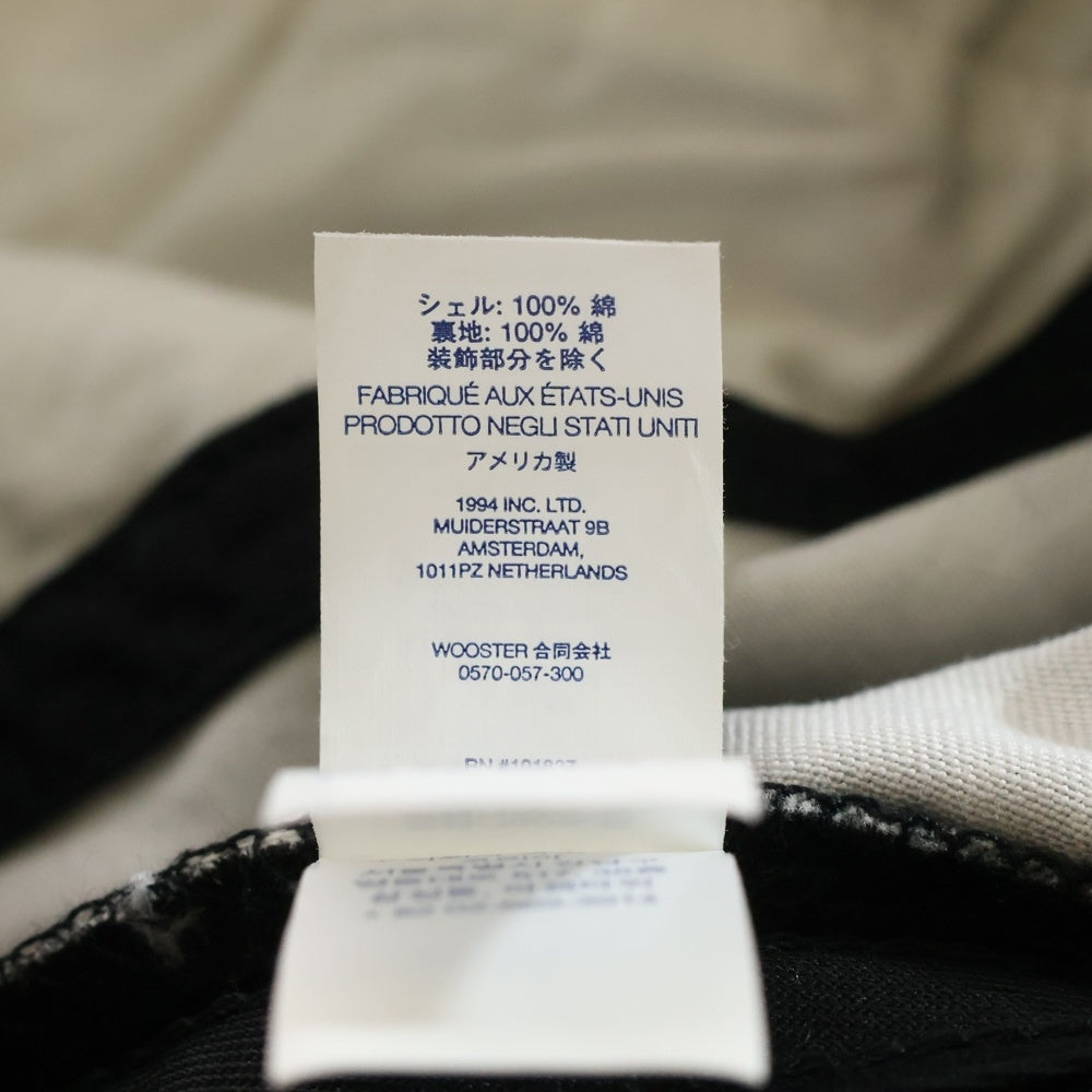 SUPREME(シュプリーム) 25SS Pigment Coated S Logo 6-Panel ピグメント コーティッド Sロゴ刺繍 6パネルキャップ 帽子 ブラック