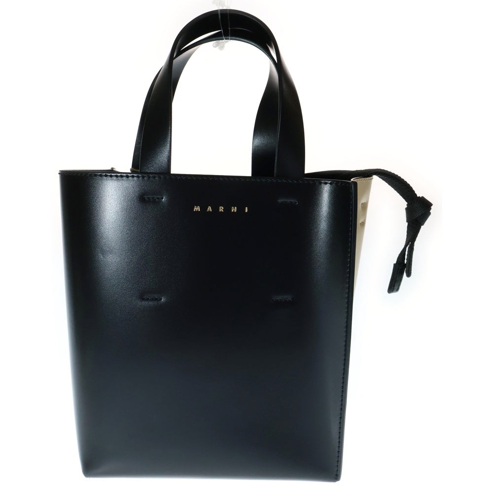 MARNI(マルニ) MUSEO ミュゼオ ハンドバッグ レザー 2WAY ブラック SHMP0039Y3
