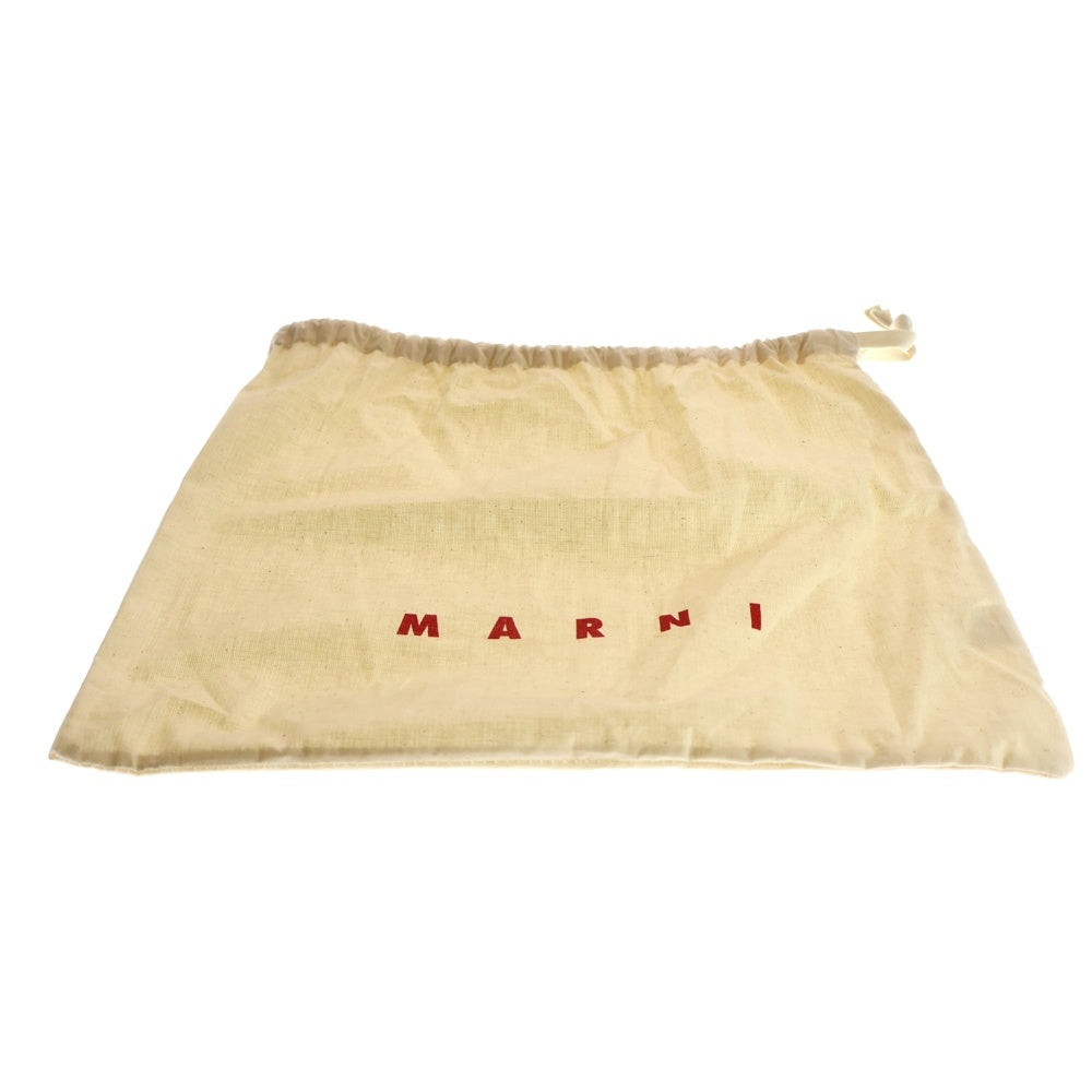 MARNI(マルニ) MUSEO SOFT NANO ミュゼオ ソフト ナノ レザーショルダーバッグ カーキ SBMP0084L3