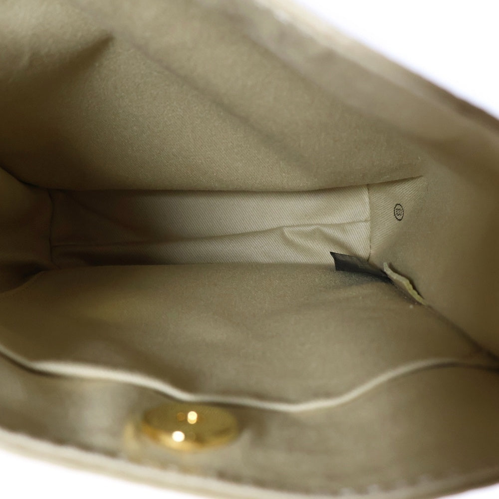 MARNI(マルニ) MUSEO MENDING CROSSBODY ミュゼオ メンディング クロスボディ ステッチロゴ レザーショルダーバッグ ベージュ SBMP0084U3