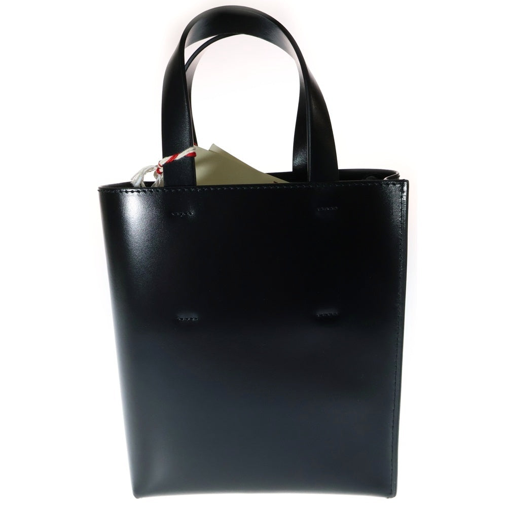 MARNI(マルニ) MUSEO BAG MINI ミュゼオ ミニ トートバッグ 3way ブラック SHMP0039U1