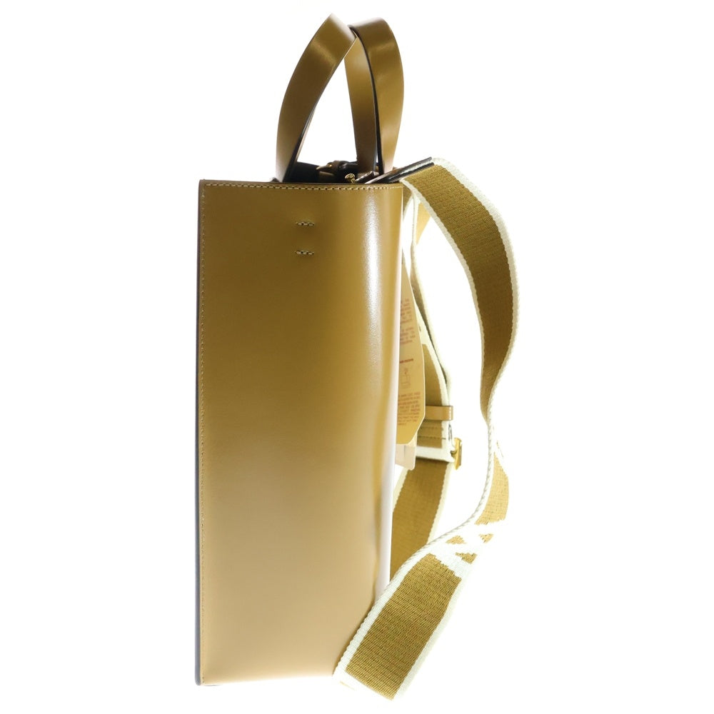 MARNI(マルニ) MUSEO BAG ショルダーバッグ トートバッグ 2WAY ブラウン SHMPV01TU0