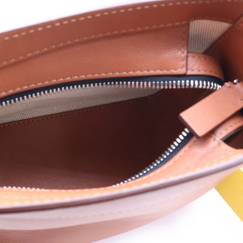 MARNI(マルニ) Leather SMALL HOBO レザーホーボーバッグ ショルダーバッグ ブラウン SBMQ0109U0