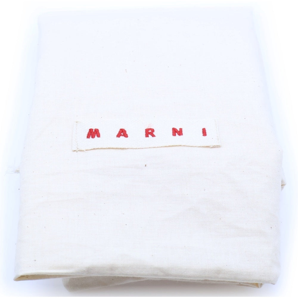 MARNI(マルニ) Leather SMALL HOBO レザーホーボーバッグ ショルダーバッグ ブラウン SBMQ0109U0