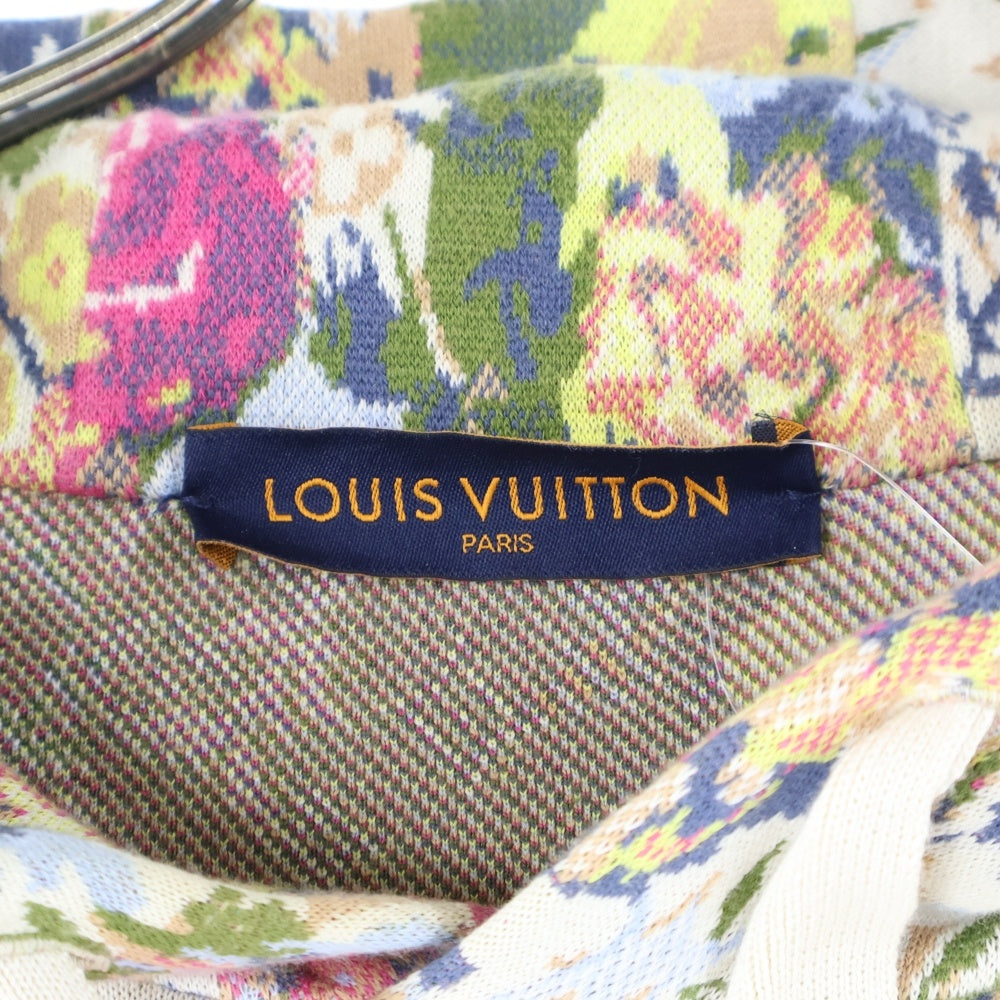 LOUIS VUITTON(ルイヴィトン) 22AW モノグラム ジャガード フラワー スウェット プルオーバーパーカー マルチ RM222 ZLW HNN73W