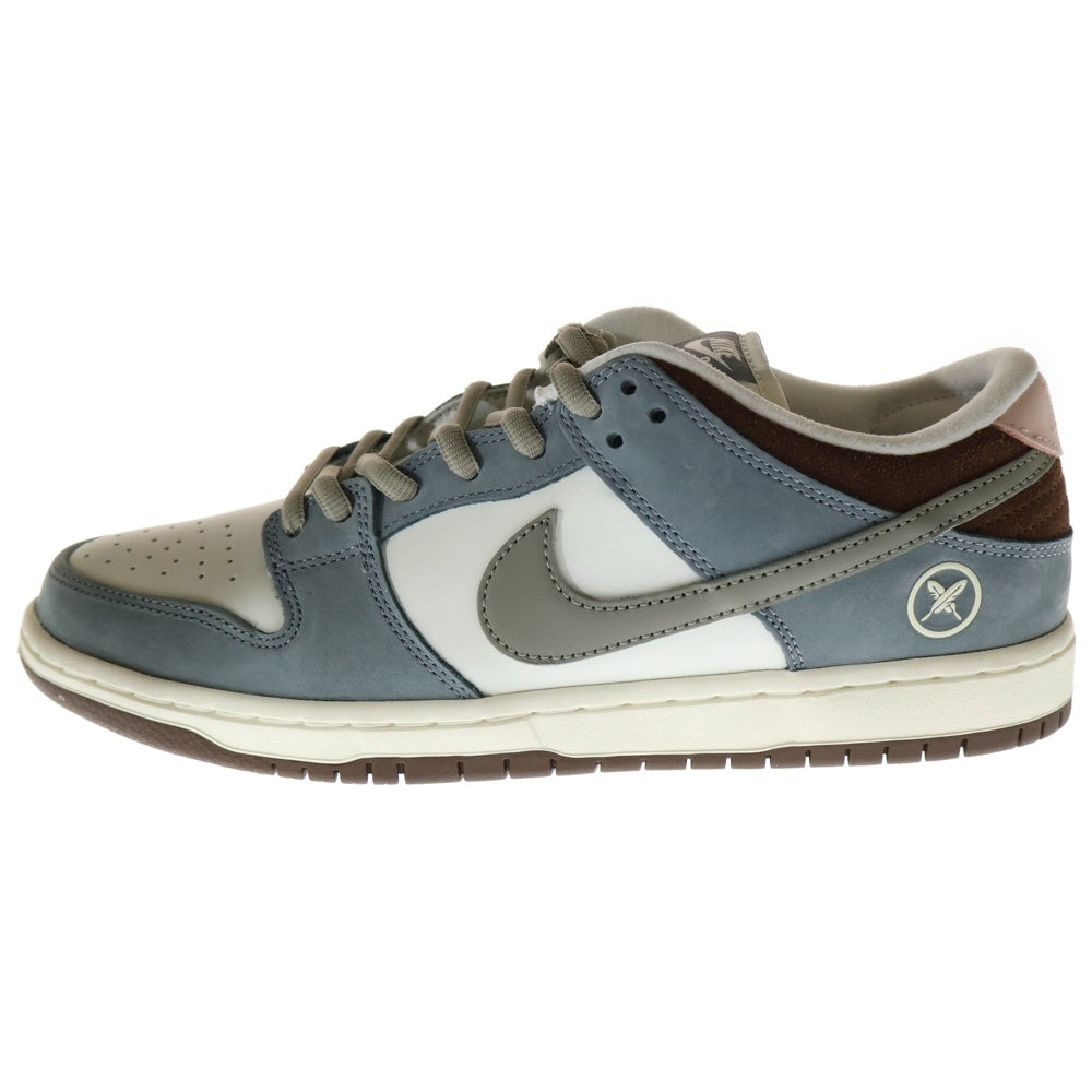 NIKE SB(ナイキエスビー) ×Yuto Horigome Dunk Low Pro QS Wolf Gray ×堀米雄斗 ダンクロープロ キューエス ウルフグレー ローカットスニーカー グレー US9.5/27.5cm FQ1180-001