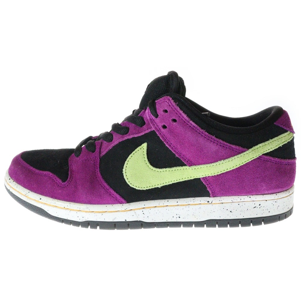 NIKE SB(ナイキエスビー) SB DUNK LOW PRO RED PLUM ダンク レッドプラム ローカットスニーカー パープル/ブラック US9.5/27.5cm BQ6817-501