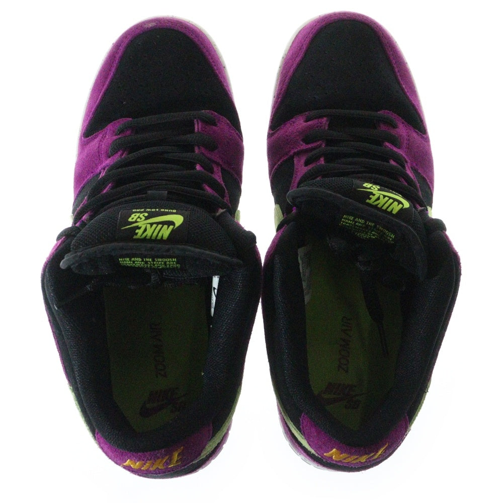 NIKE SB(ナイキエスビー) SB DUNK LOW PRO RED PLUM ダンク レッドプラム ローカットスニーカー パープル/ブラック US9.5/27.5cm BQ6817-501