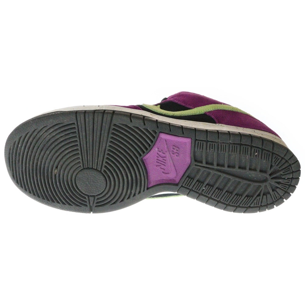 NIKE SB(ナイキエスビー) SB DUNK LOW PRO RED PLUM ダンク レッドプラム ローカットスニーカー パープル/ブラック US9.5/27.5cm BQ6817-501