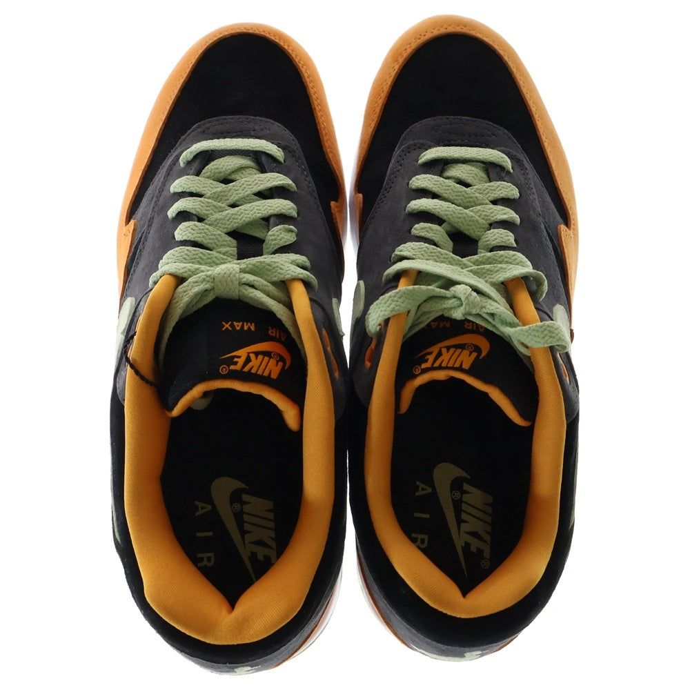 NIKE(ナイキ) AIR MAX 1 DUCK PACK HONEY DEW エアマックス1 ダックパック ハニーデュー ローカットスニーカー グレー/ブラック/オレンジ US9.5/27.5cm DZ0482-001