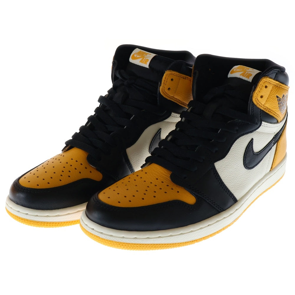 NIKE(ナイキ) AIR JORDAN 1 RETRO HIGH OG TAXI エアジョーダン1 ハイ OG タクシー ハイカットスニーカー イエロー/ブラック US9.5/27.5cm 555088-711