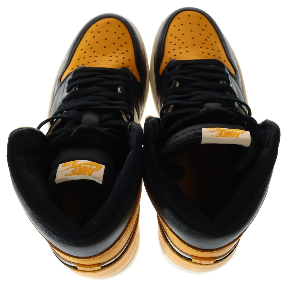 NIKE(ナイキ) AIR JORDAN 1 RETRO HIGH OG TAXI エアジョーダン1 ハイ OG タクシー ハイカットスニーカー イエロー/ブラック US9.5/27.5cm 555088-711