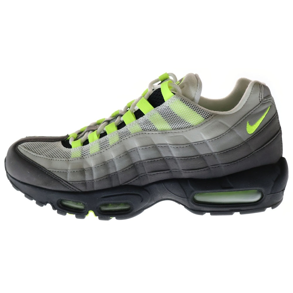 NIKE(ナイキ) AIR MAX 95 OG Yellow Gradation エアマックス95 イエローグラデ ローカットスニーカー グレー/イエロー US9.5/27.5cm 554970-071