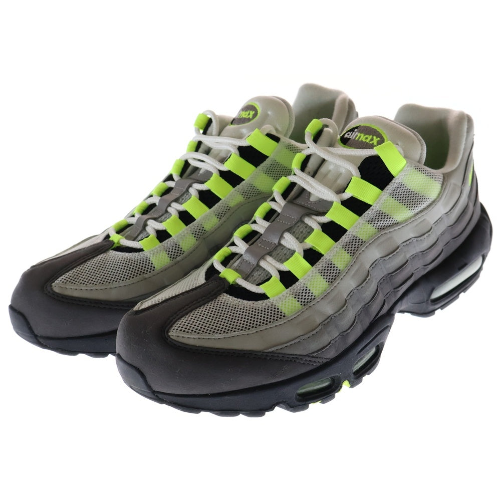 NIKE(ナイキ) AIR MAX 95 OG Yellow Gradation エアマックス95 イエローグラデ ローカットスニーカー グレー/イエロー US9.5/27.5cm 554970-071