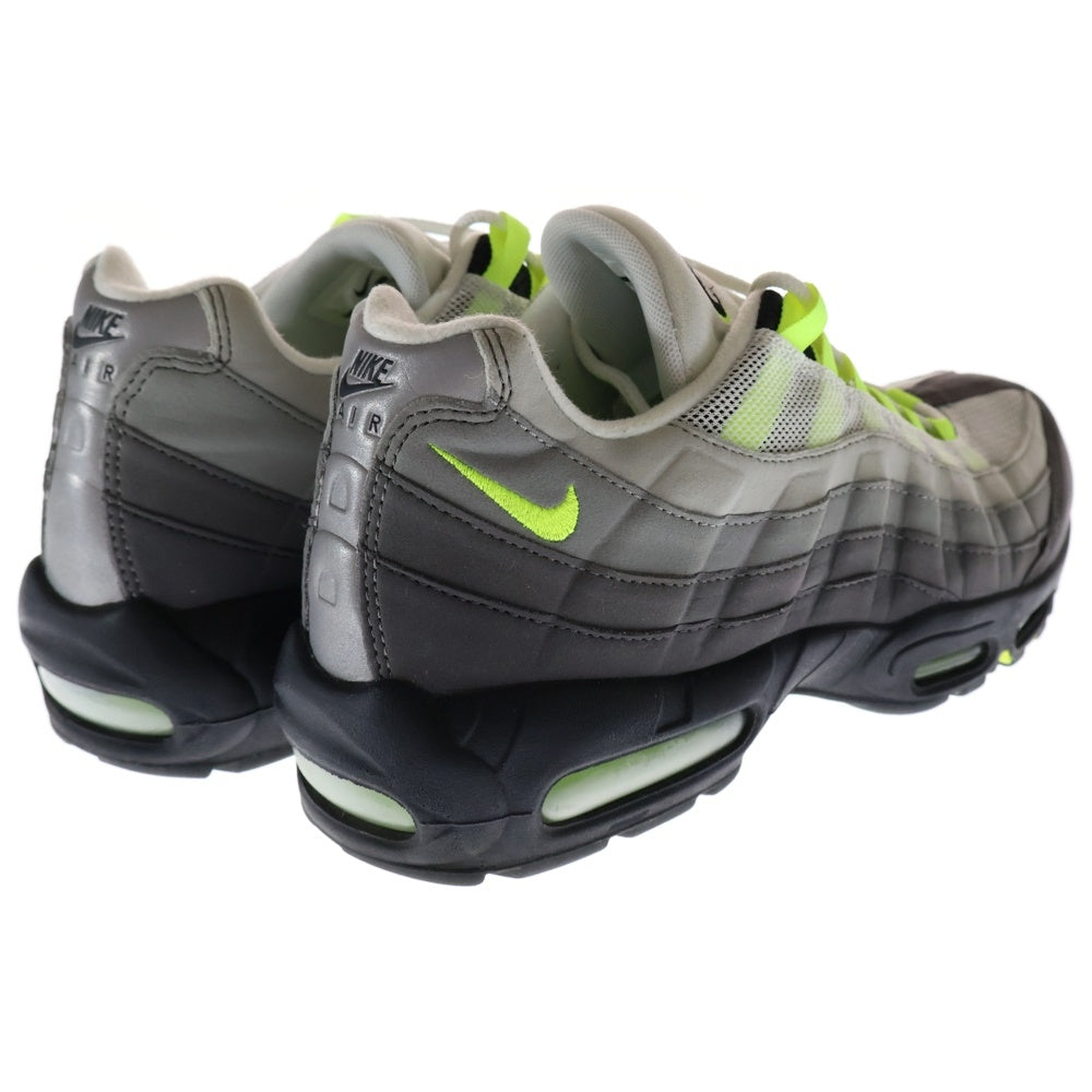 NIKE(ナイキ) AIR MAX 95 OG Yellow Gradation エアマックス95 イエローグラデ ローカットスニーカー グレー/イエロー US9.5/27.5cm 554970-071