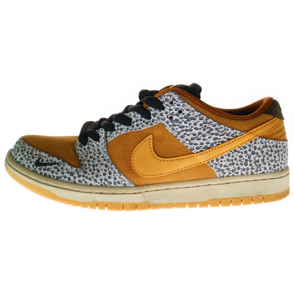 NIKE SB(ナイキエスビー) DUNK LOW Safari ダンク サファリ ローカットスニーカー ブラウン/グレー US9.5/27.5cm CD2563-002