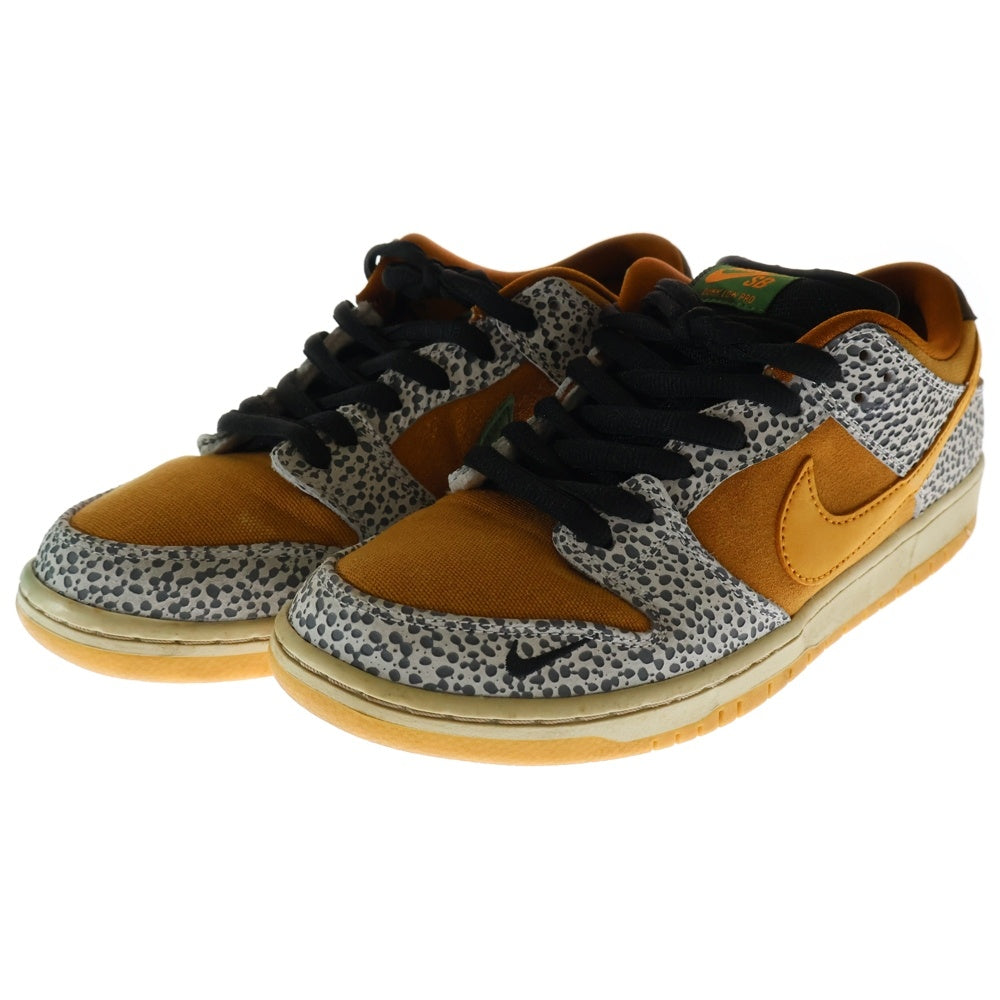 NIKE SB(ナイキエスビー) DUNK LOW Safari ダンク サファリ ローカットスニーカー ブラウン/グレー US9.5/27.5cm CD2563-002