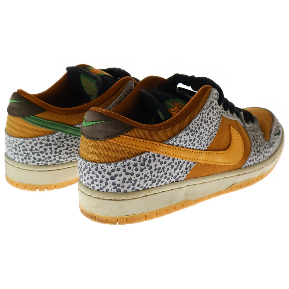 NIKE SB(ナイキエスビー) DUNK LOW Safari ダンク サファリ ローカットスニーカー ブラウン/グレー US9.5/27.5cm CD2563-002