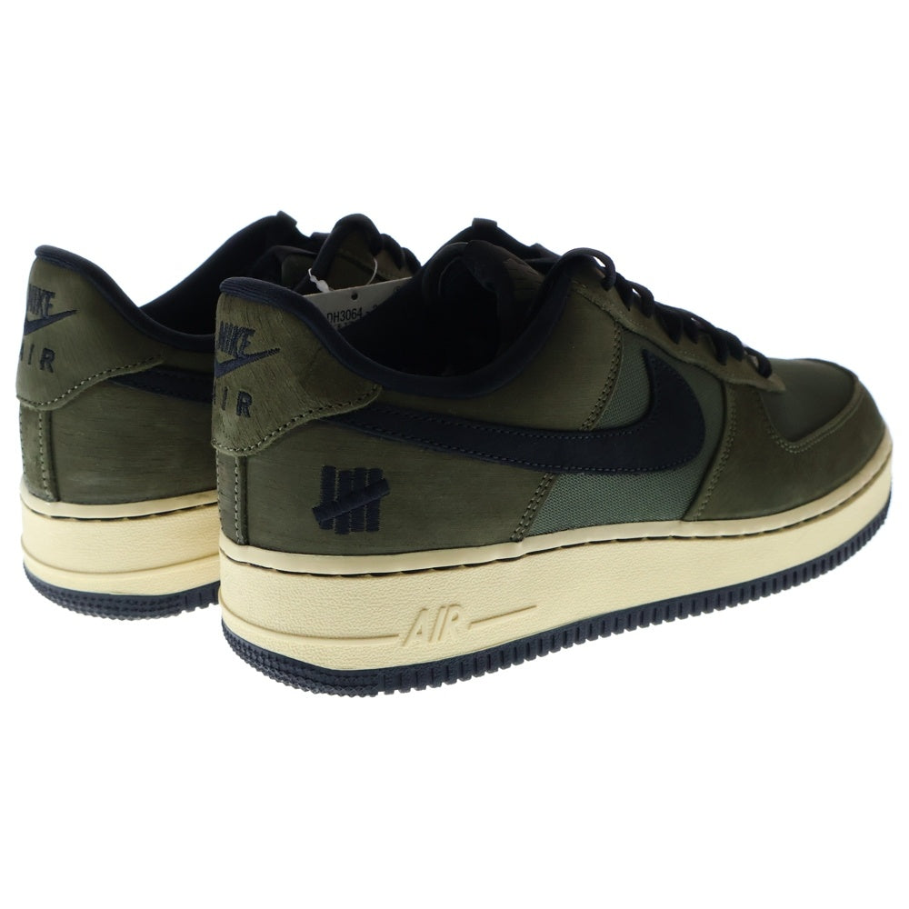 NIKE(ナイキ) ×UNDEFEATED AIR FORCE 1 LOW SP アンディフィーテッド ローカットスニーカー カーキ US9.5/27.5cm DH3064-300