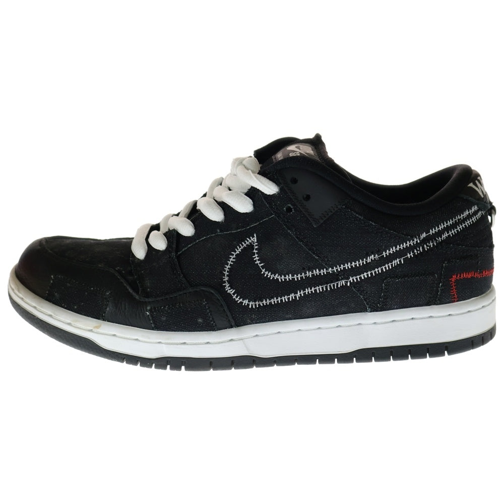 NIKE SB(ナイキエスビー) ×Wasted Youth DUNK LOW PRO QS ウェイステッドユース ダンク ローカットスニーカー ブラック US9.5/27.5cm DD8386-001