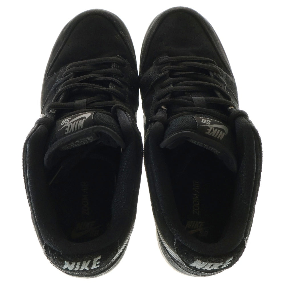 NIKE SB(ナイキエスビー) DUNK LOW PRO BLACK FOG ダンク プロ ブラックフォグ ローカットスニーカー ブラック US9.5/27.5cm BQ6817-010
