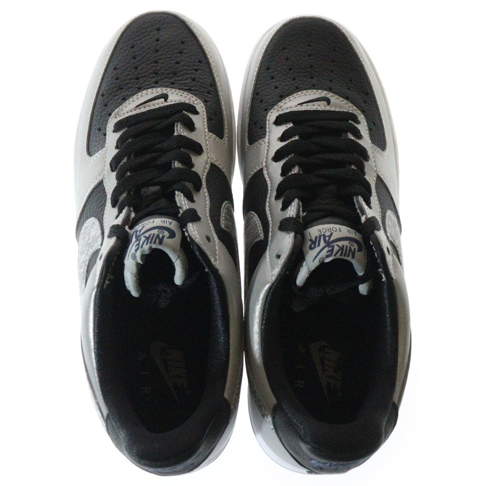 NIKE(ナイキ) AIR FORCE 1 LOW SILVER SNAKE DJ6033-001 エアフォース1 シルバースネーク ローカットスニーカー ブラック/シルバー US9.5/27.5cm DJ6033-001