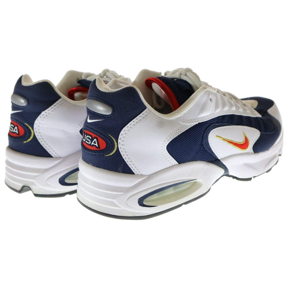 NIKE(ナイキ) AIR MAX TRIAX USA エアマックス トライアックス ローカットスニーカー ホワイト/ネイビー US9.5/27.5cm CT1763-400
