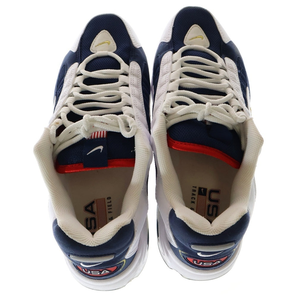 NIKE(ナイキ) AIR MAX TRIAX USA エアマックス トライアックス ローカットスニーカー ホワイト/ネイビー US9.5/27.5cm CT1763-400