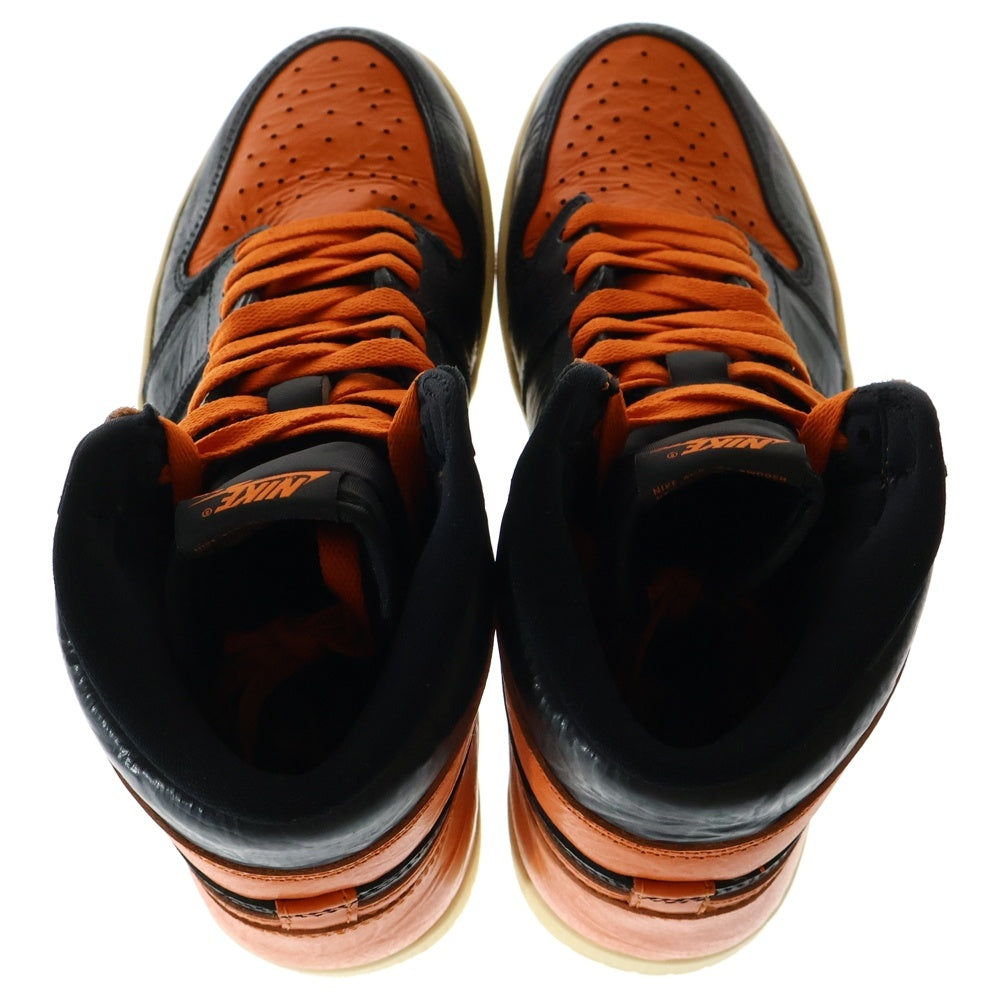 NIKE(ナイキ) AIR JORDAN 1 RETRO HIGH OG SHATTERED BACKBOARD 3.0 エアジョーダン1 シャッタードバックボード3.0 ハイカットスニーカー US9.5/27.5cm 555088-028