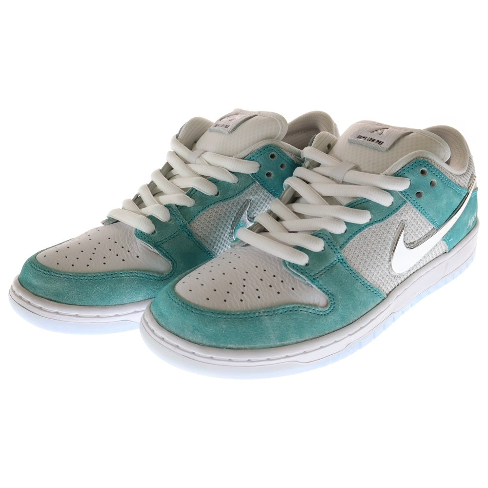 NIKE SB(ナイキエスビー) DUNK LOW PRO QS APRIL SKATEBOARDS ダンクロー エイプリルスケートボード ローカットスニーカー ライトグリーン US9.5/27.5cm FD2562-400